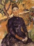 Paul Cezanne Mrs. Cezanne Spain oil painting artist